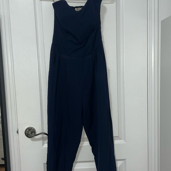 COSTA BLANCA, NAVY BLUE TUBE JUMPSUIT, SIZE S - Picture 1 of 4